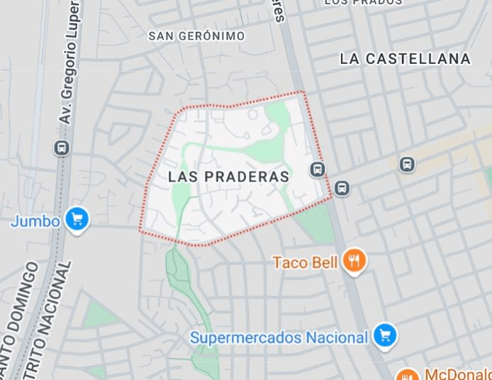 SOLAR DE 1057 MTS2 Las Praderas, Santo Domingo D.N